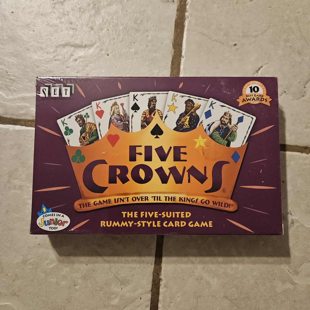 Five Crowns Card Game - Purple
